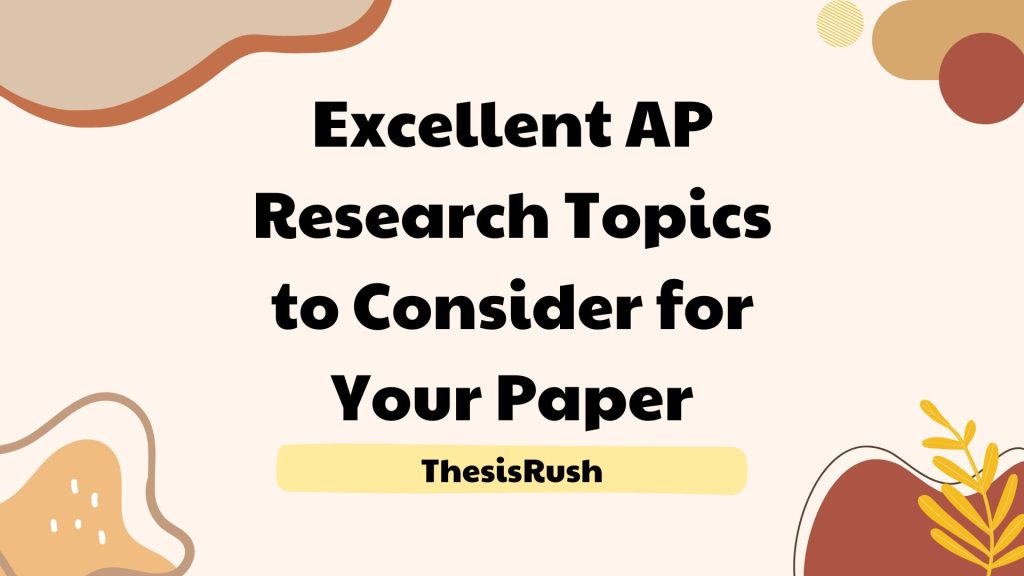 ap research paper topics