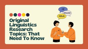 linguistics master thesis topics