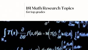 maths topics for thesis