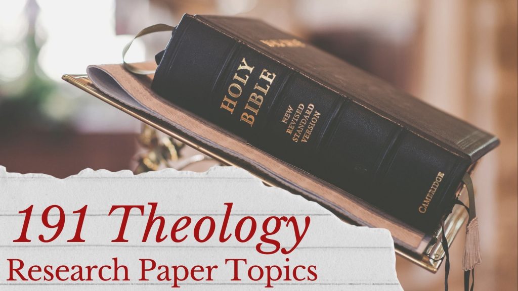 christian theology research paper topics